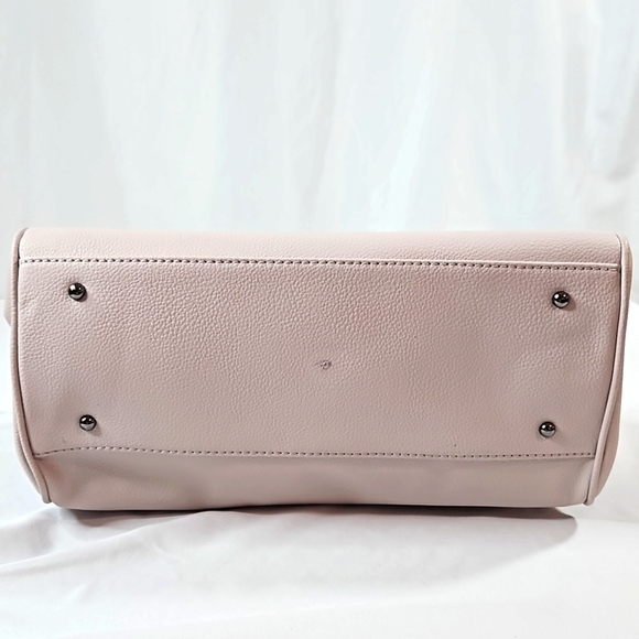 GUESS Pink Satchel & Matching Wristlet - Picture 7 of 9